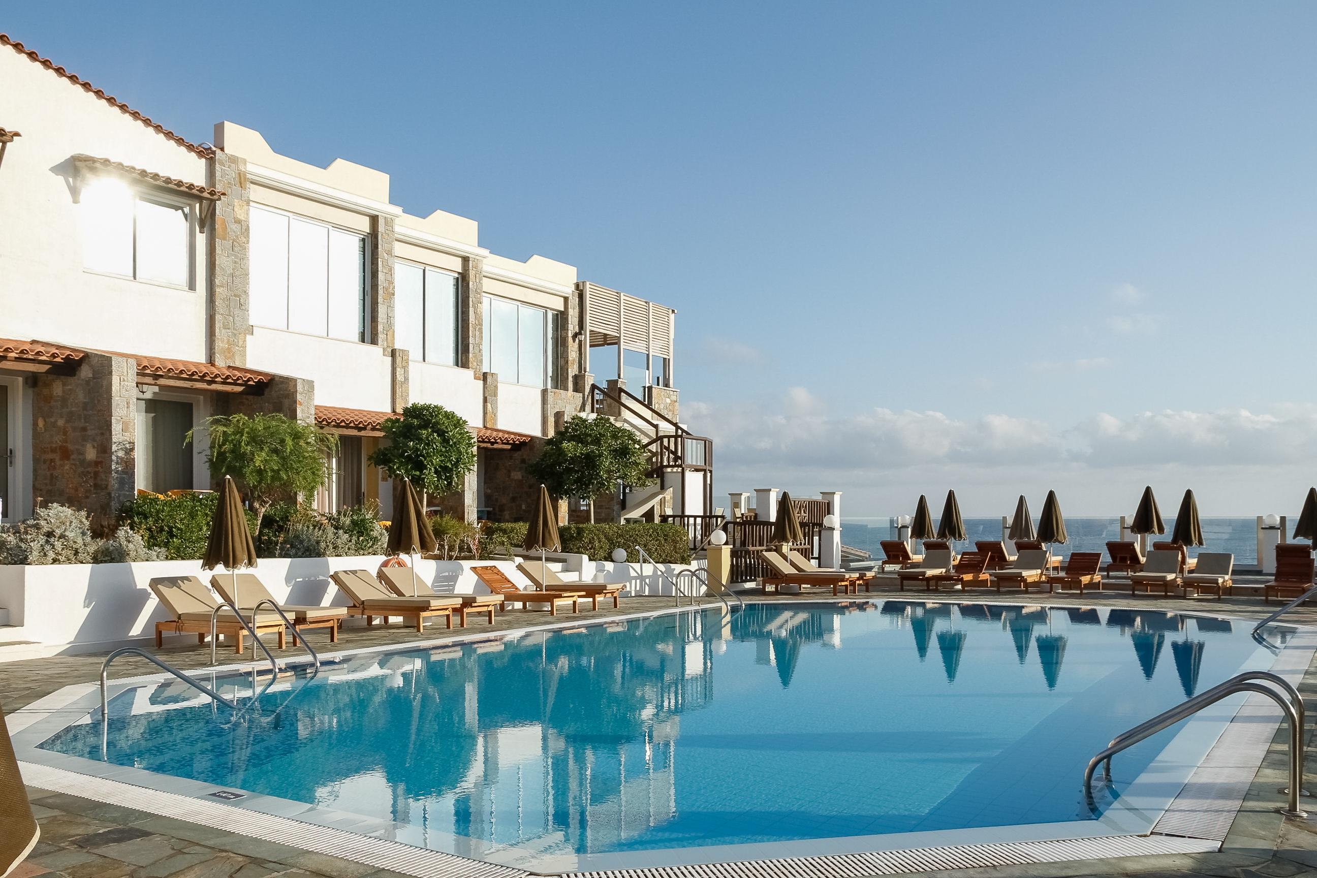 Alexander Beach Hotel & Village Resort Malia Exterior foto