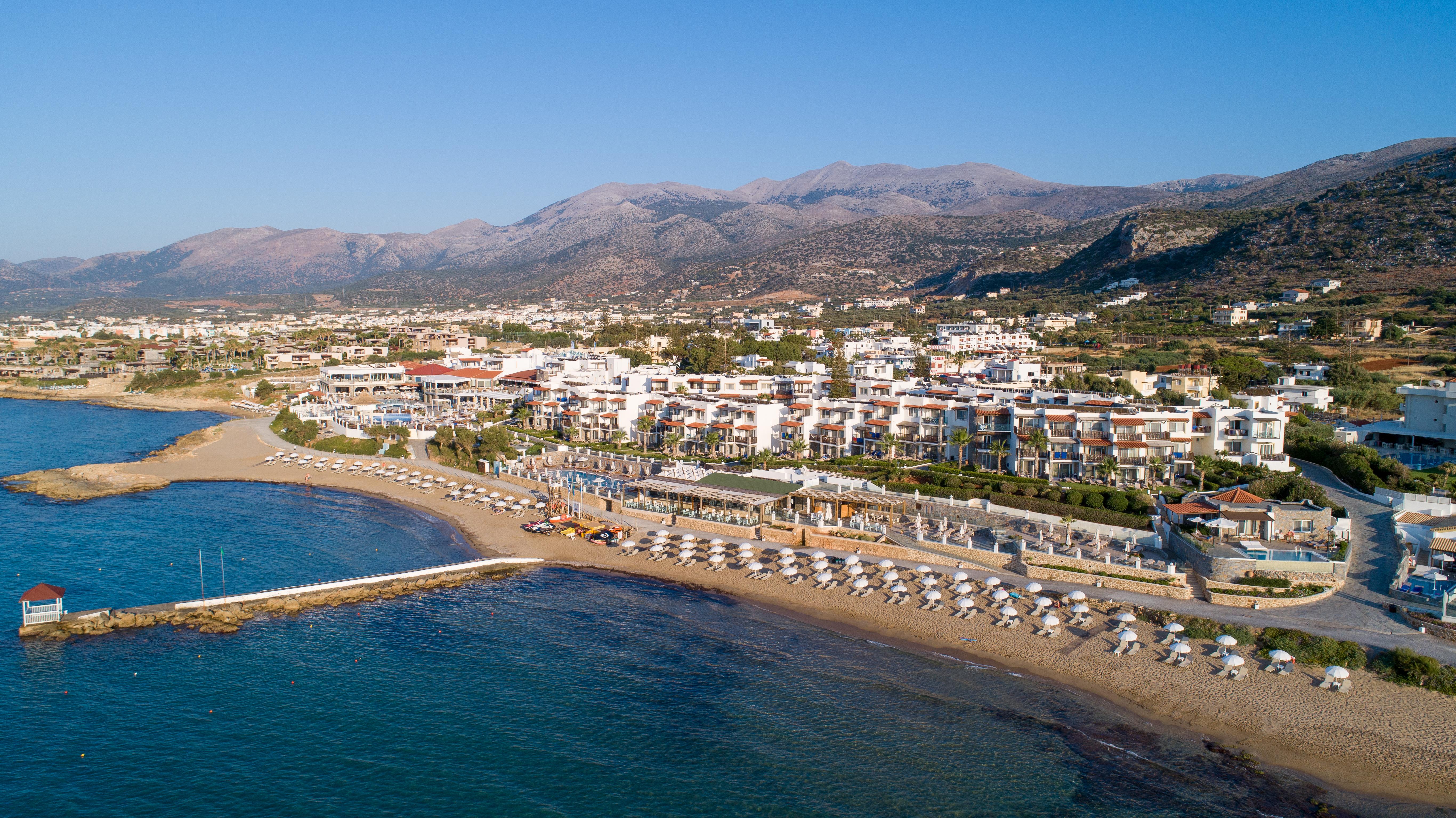 Alexander Beach Hotel & Village Resort Malia Exterior foto