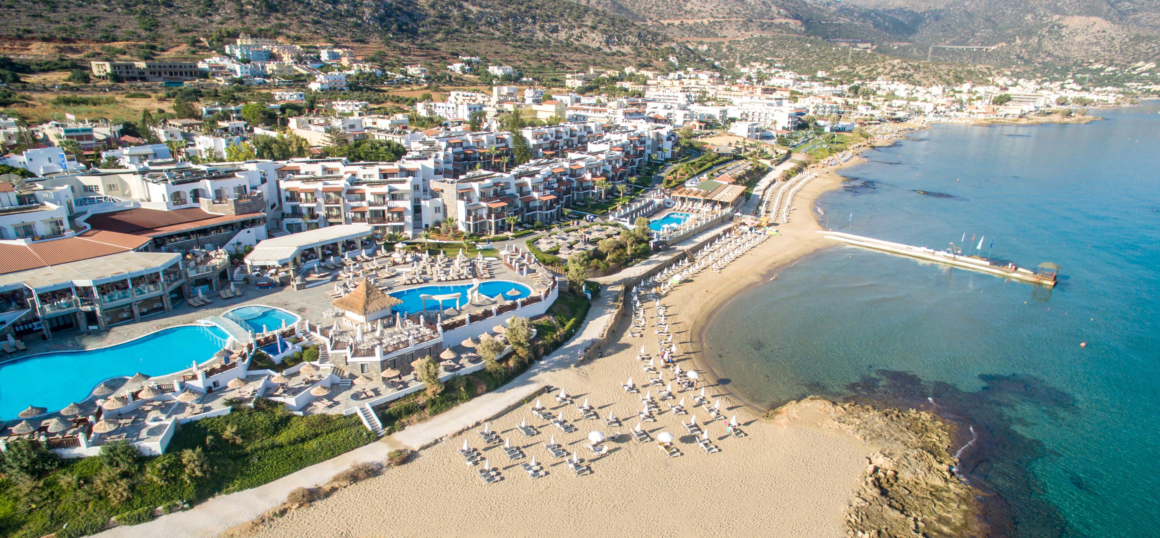 Alexander Beach Hotel & Village Resort Malia Exterior foto