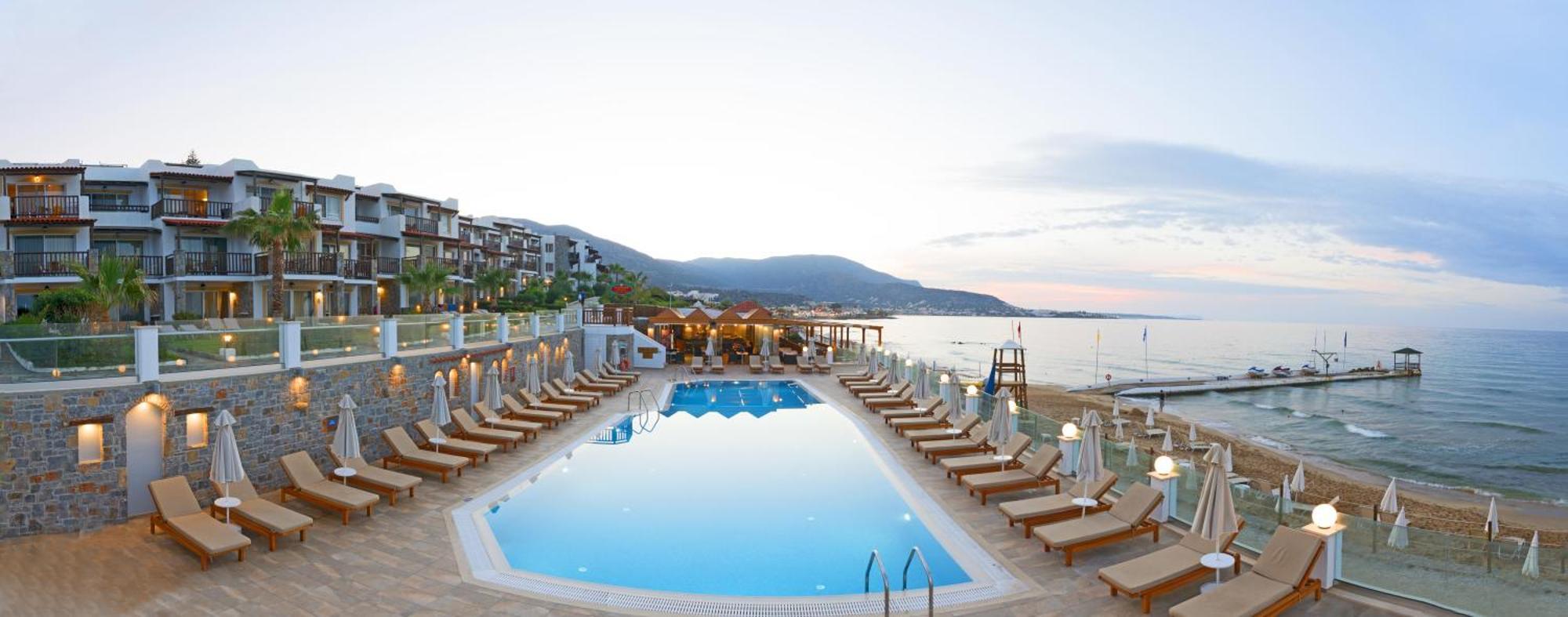 Alexander Beach Hotel & Village Resort Malia Exterior foto